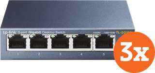 TP-Link TL-SG105 3er-Pack