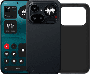 Nothing Phone (4a) Pro 256GB Schwarz 5G + BlueBuilt Backcover Schwarz