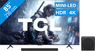 TCL QD Mini LED 85" T8D (2026) + TCL A65K