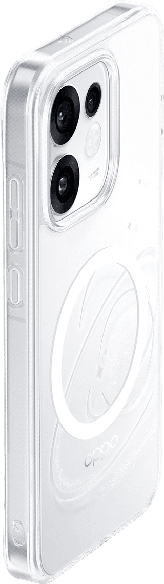 OPPO Reno16 / Reno16 Pro Backcover mit Magnet Transparent