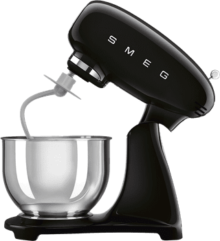 SMEG SMF05BLEU Schwarz