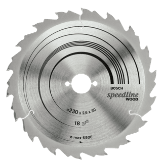 Bosch Speedline Saw Blade for Wood 190x30x2.6mm 12T