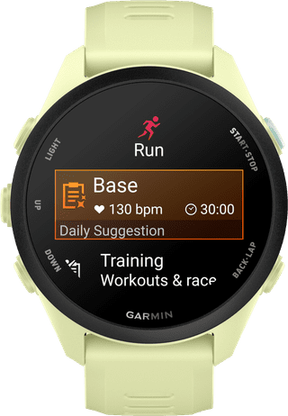 Garmin Forerunner 70 43mm Yellow