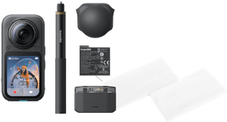 Insta360 X6 Essentials Set Schwarz + BlueBuilt Mikrofasertuch