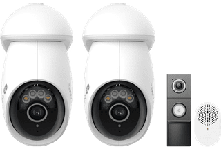 TP- Link Tapo C560WS Doppelpack + D235 Smart Battery und Wired Doorbell