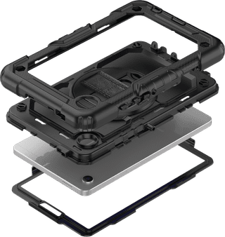 Just in Case Samsung Galaxy Tab A11 Plus Shockproof Case Schwarz