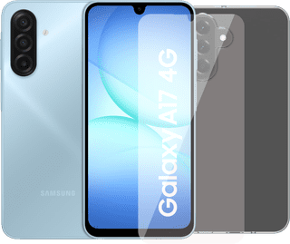 Samsung Galaxy A17 128GB Blau 4G + Zubehörset