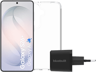 Samsung Galaxy S26 Plus 512GB White 5G + Basic Accessory Pack