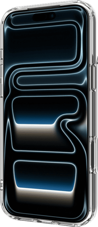 BlueBuilt MagSafe Hülle mit Ständer iPhone 18 Pro Max Transparent + Powerbank 5.000 mAh Grau
