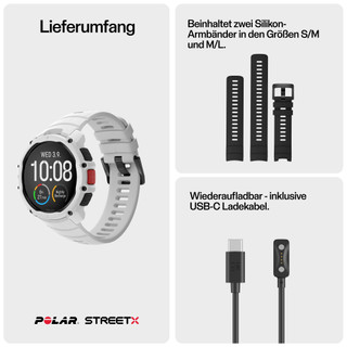Polar Street X Weiß 45 mm