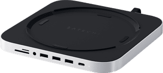 Satechi Aluminum Mac mini Stand Hub Silber