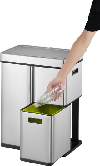 EKO Mirage Plus Sensor 30 + 2x 15L Matte Stainless Steel