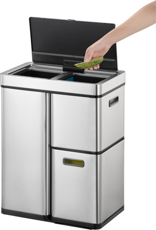 EKO Mirage Plus Sensor 30 + 2x 15L Matte Stainless Steel