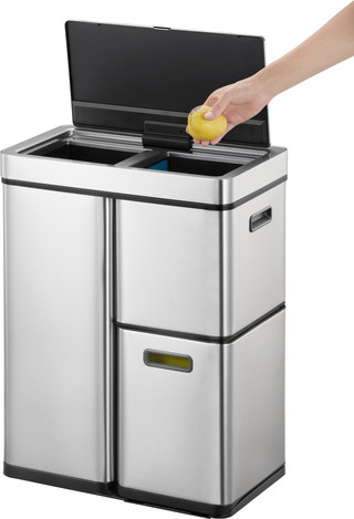 EKO Mirage Plus Sensor 30 + 2x 15L Matte Stainless Steel