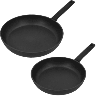 Demeyere Alu Comfort 3 Duraslide Frying Pan Set 24 + 28cm