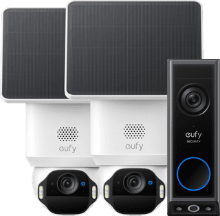 eufy SoloCam E42 Doppelpack + Video Doorbell E340