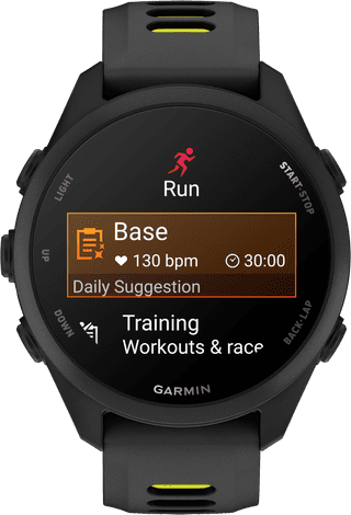 Garmin Forerunner 170 43 mm Schwarz