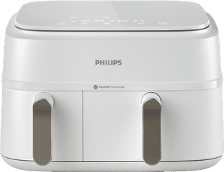 Philips Airfryer 3000 Series Dual Basket NA353/10 Weiß
