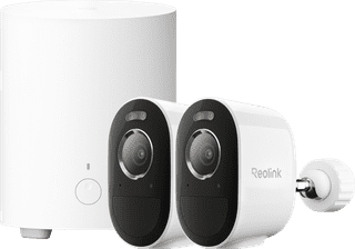 Reolink Argus B330 Doppelpack + Home Hub 1 Lite