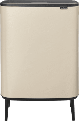 Brabantia Bo Touch Bin Hi Mülleimer 60 Liter Soft Beige