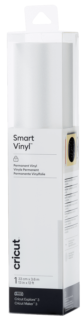 Cricut Smart Vinyl Permanent 33x366 Shimmer Silver