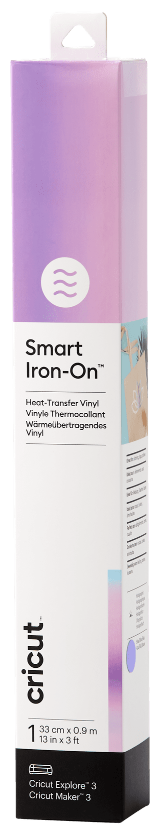 Cricut Smart Iron-on 33x91 Holographic Transblue