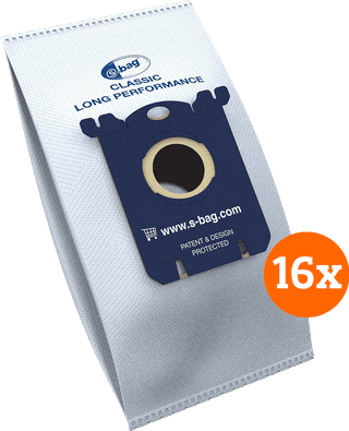 Philips S-Bag FC8021/05 Long Performance (16 units)