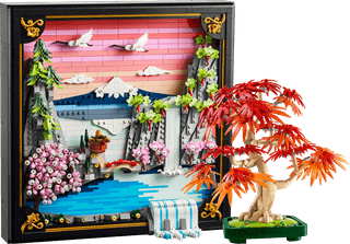 LEGO Japanische Natur Set 31218 + 10348