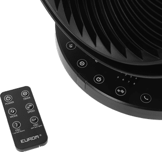Eurom Vento 3D Silent Comfort Black
