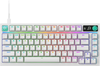 Logitech G316 X 75 Gaming-Tastatur Weiß Qwertz