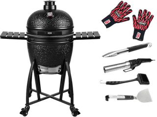 Grill Guru Prime Satin Black Large Starterset