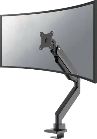 Neomounts NM-D775BLACKPLUS Monitor Arm Gas Spring High Capacity Black