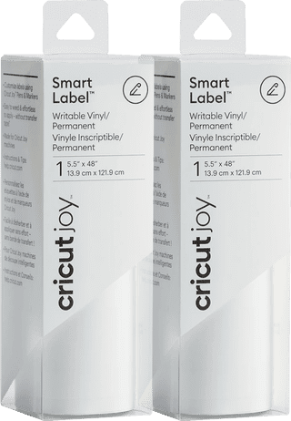 Beschreibbare Etiketten Cricut Joy Smart 14 x 122 Weiß 2er-Pack