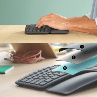 Logitech ERGO K860 Ergonomic Wireless Keyboard QWERTZ