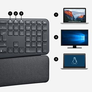 Logitech ERGO K860 Ergonomic Wireless Keyboard QWERTZ