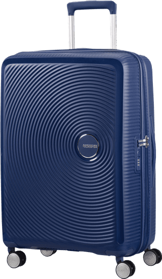 American Tourister Soundbox Expandable Spinner 67cm Midnight Navy