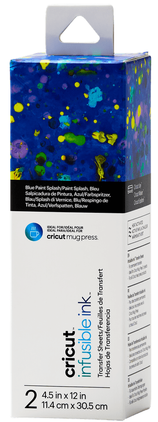 Transferfolien Circuit Infusible Ink 2er-Pack (Farbspritzerblau)