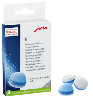JURA 3-in-1 Cleaning Tablets