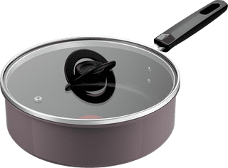 Tefal Ceramic Control Grey Schmorpfanne 24 cm + Deckel
