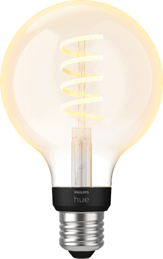 Philips Hue Filament Light White Ambiance Globe E27
