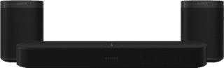 Sonos Beam Gen 2 Schwarz 5.0 + One (2 x)