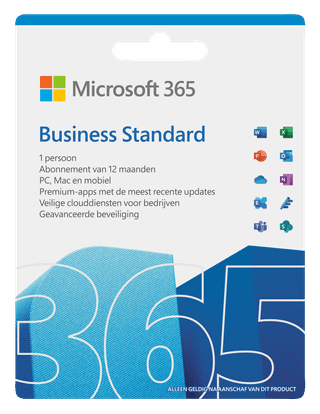 Microsoft 365 Business Mehrsprachig Standard Abonnement 1 Jahr - Digital