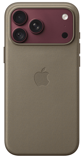 Apple iPhone 18 Pro Max Funktionsgewebe Backcover mit MagSafe Taupe