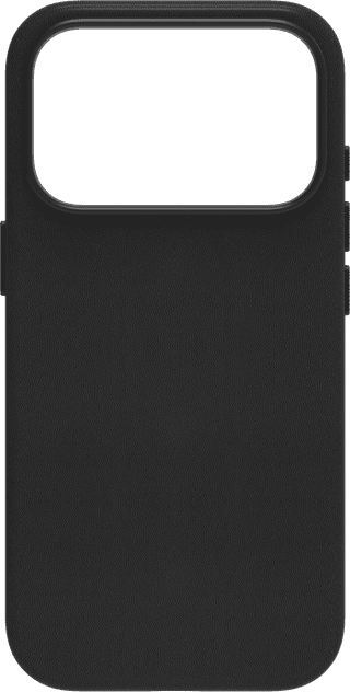 BlueBuilt Backcover mit MagSafe iPhone 18 Pro Leder Schwarz