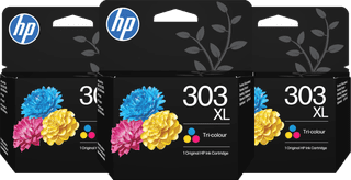 HP 303XL Patrone Farbe (3 Stück)