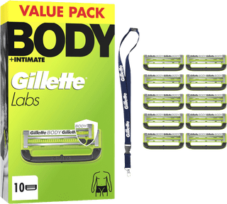 GilletteLabs Body Ersatzklingen (10 Stück)