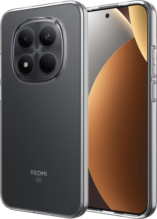 Just in Case Soft Design Xiaomi Redmi Note 15 Pro+ 5G Backcover Transparent