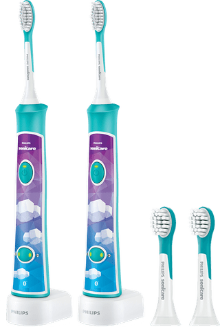 Philips Sonicare for Kids Connected HX6322/04 Duo Pack