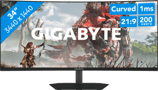 GIGABYTE G34WQC2 Curved