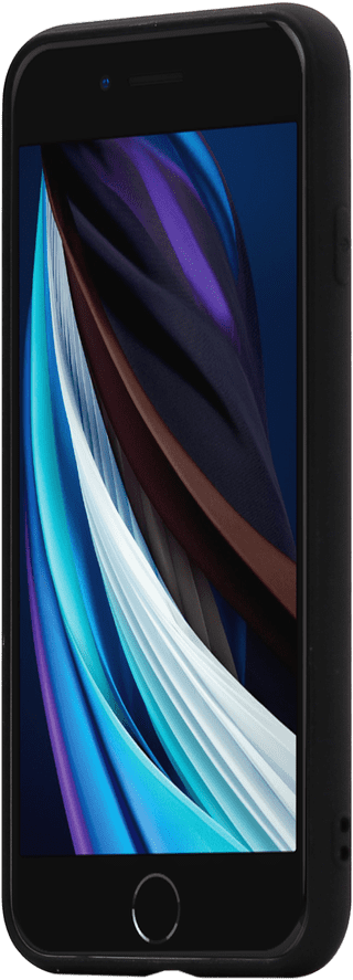 BlueBuilt Soft Case Apple iPhone SE 2022/SE 2020/8/7 Back Cover Black